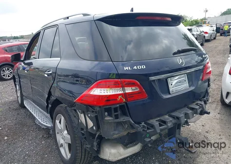 2015 Mercedes-Benz Ml 400 4Matic z USA, uszkodzony, nr VIN 4JGDA5GB3FA460383